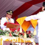 Hut RI yang Ke-80 tahun cukup Nidmad dalam pelaksanaan di Lapangan di Depan Kantor Bupati. IMG-20250819-WA0019